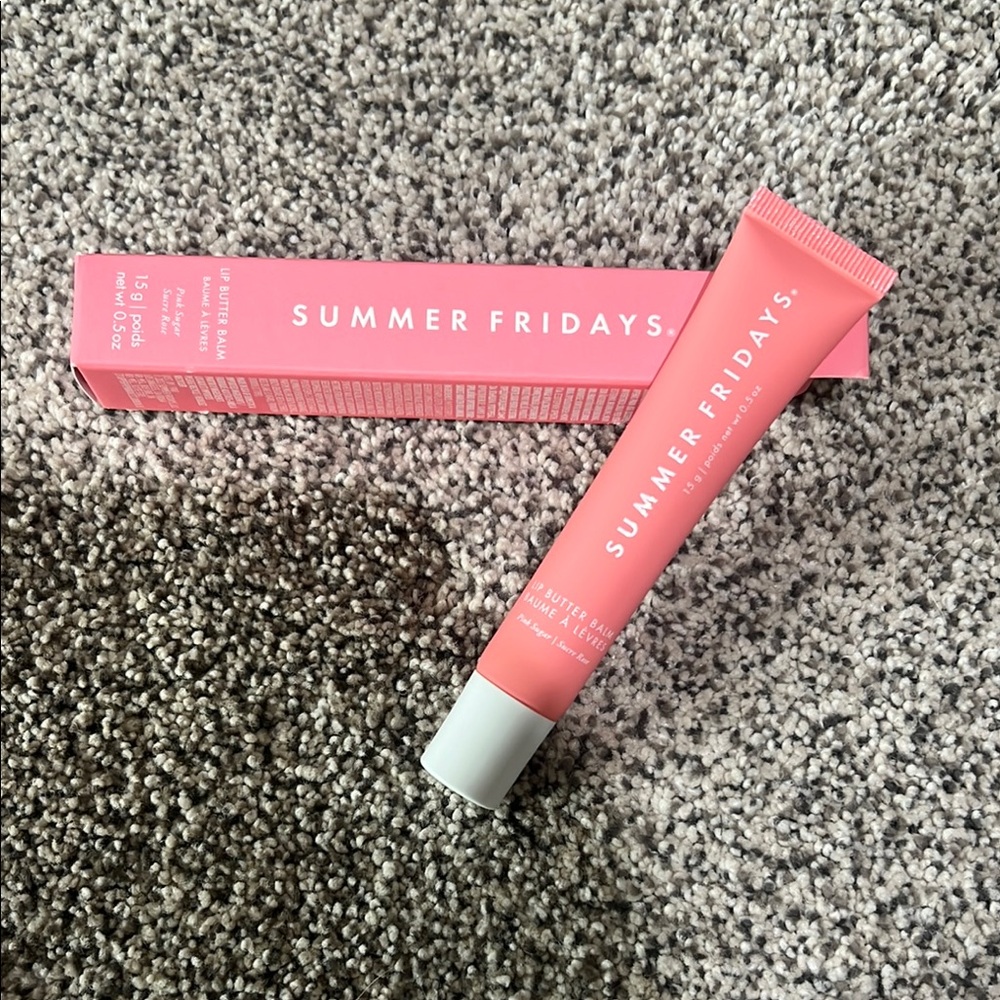 Summer Fridays Pink Lip Gloss Hydrating Balm